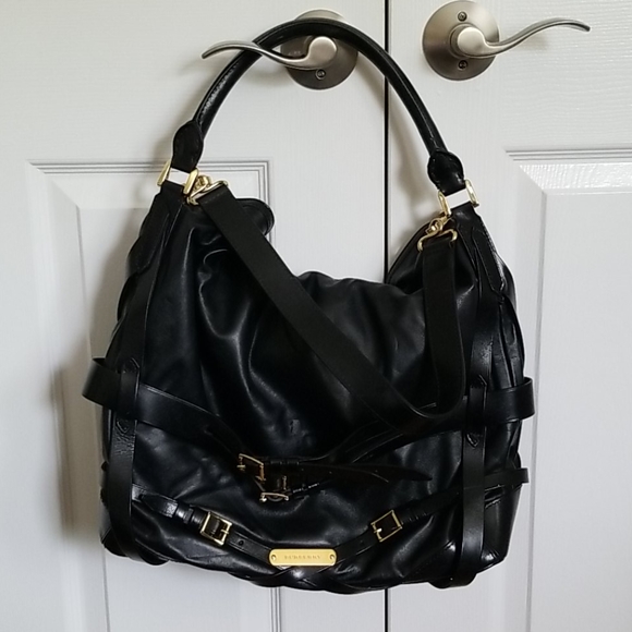 Burberry Handbags - Burberry Bridle Gosford Hobo Bag